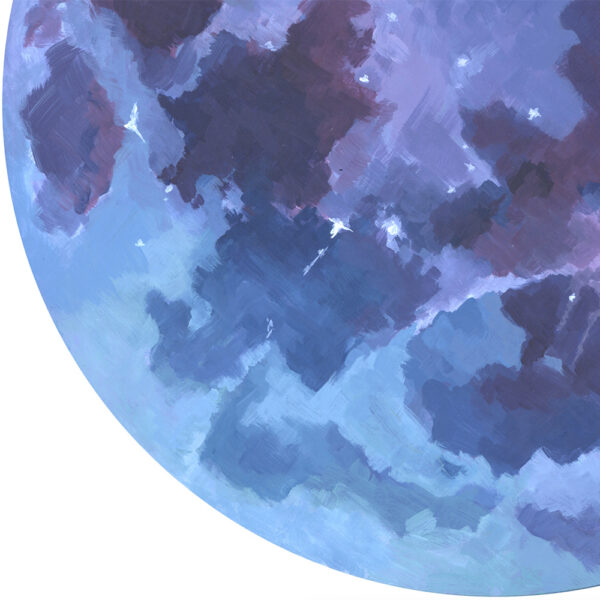 Original Painting – Moon – 12x12