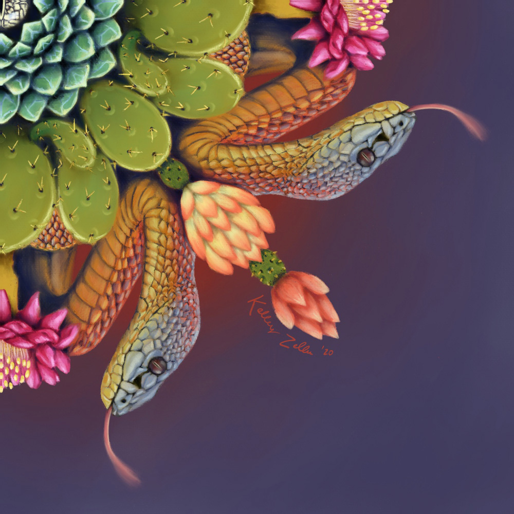 Desert Snakes – 8x8 - Image 2