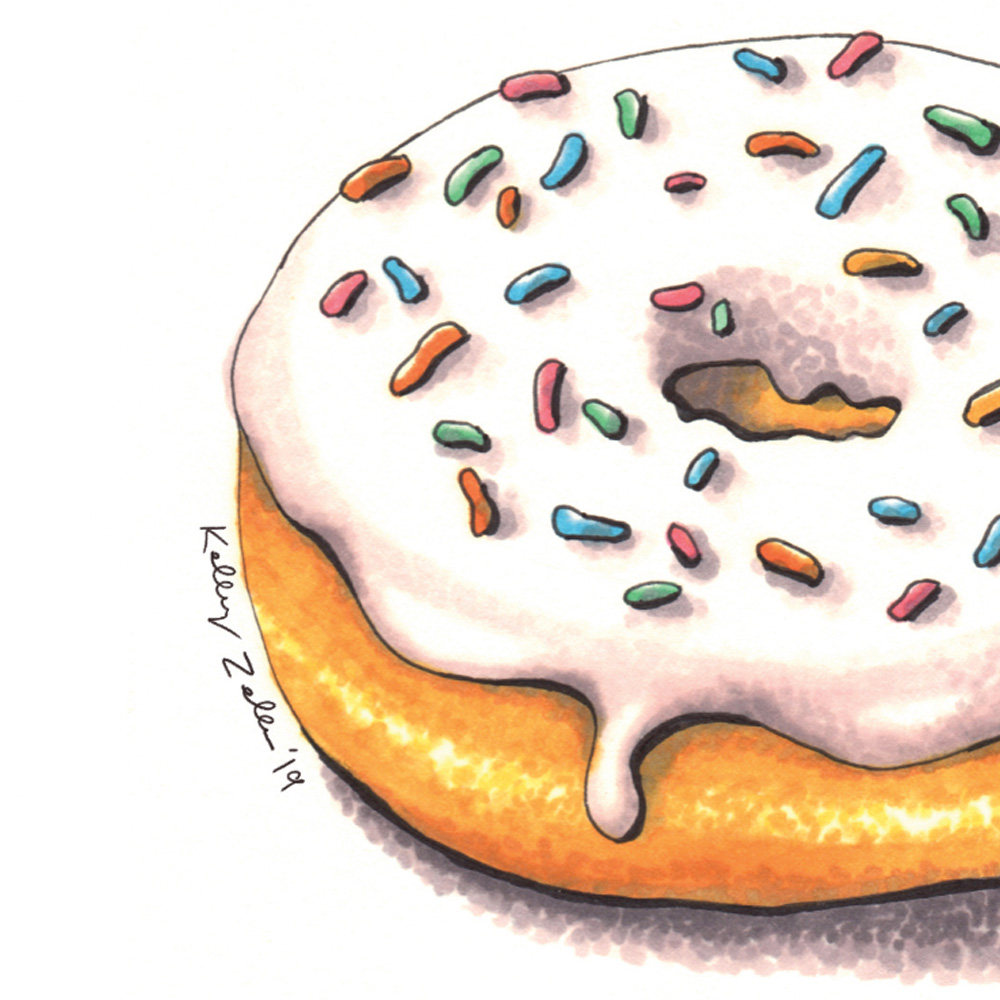 Donut – 9x12 - Image 2