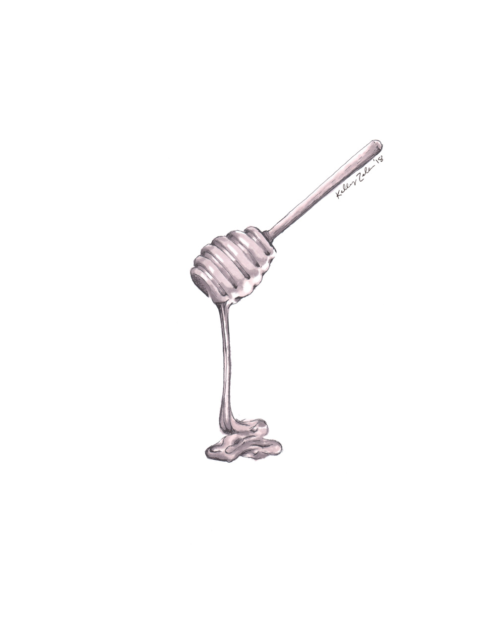 Flowing – 8x10 - Image 1