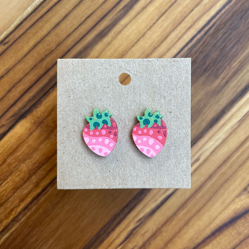 Strawberries Studs - Image 1