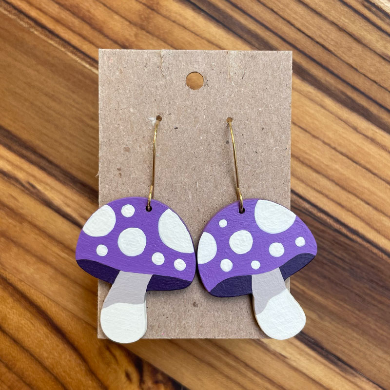 Mushrooms Purple - Image 1